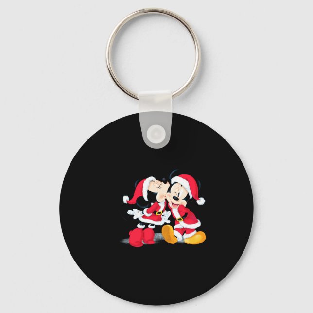 Mickey Minnie Jingle Bell Fun  Nyckelring (Framsida)