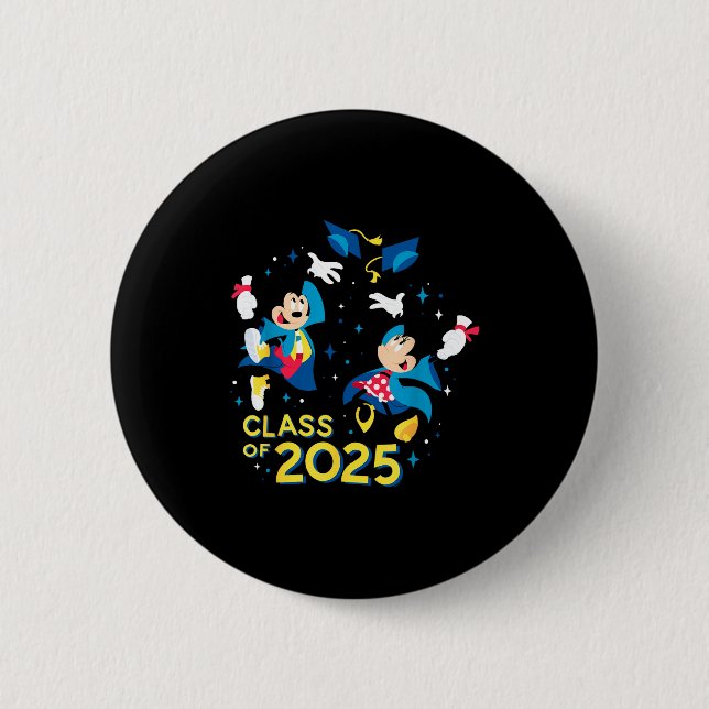Mickey & minnie mouse examenklass 2025 knapp (Framsida)