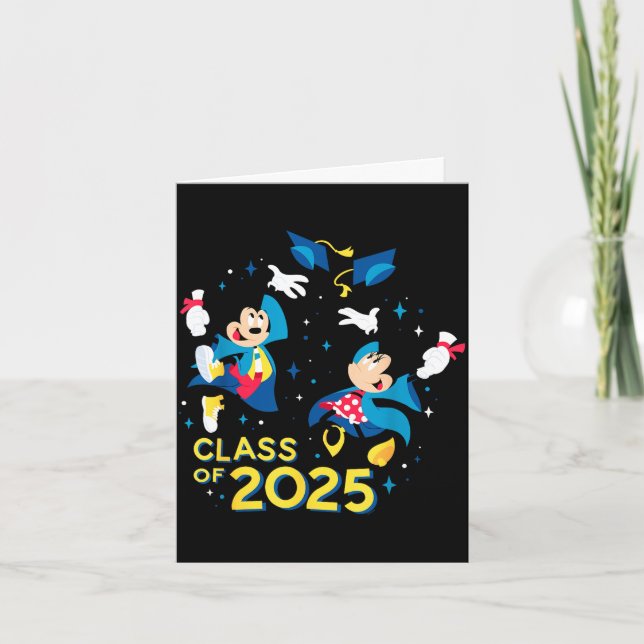 Mickey & minnie mus examensklass 2025 kort (Framsida)