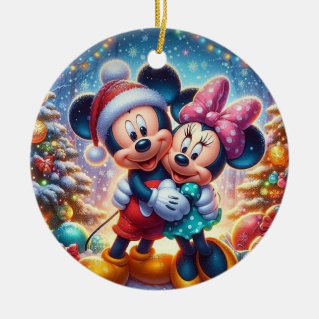 Mickey Minnie Ornament (Framsidan)