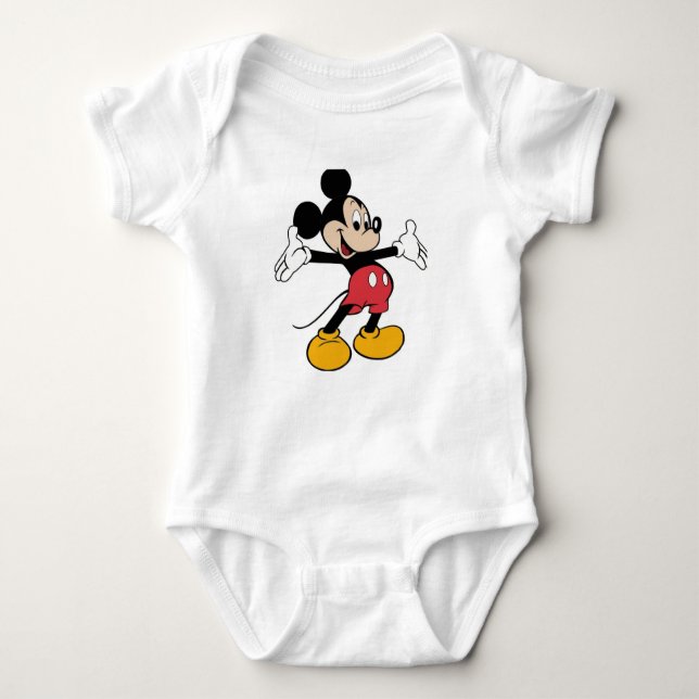 Mickey Mouse-bild ett biet T Shirt (Framsida)