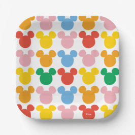 Mickey Mouse | Färglöst upprepad Logotyp
