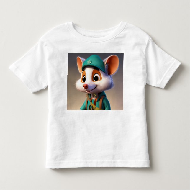 Mickey Mouse & Friends Baby T-Shirt (Framsida)