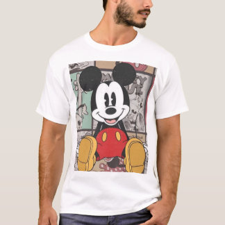 Mickey Mouse illustration T Shirt