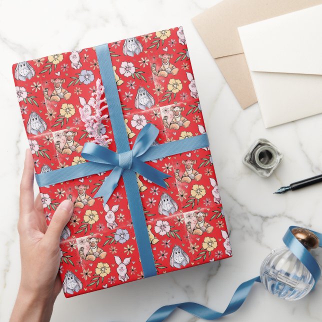 Mickey Mouse Polka Dot  red Baby Shower Presentpapper (Gifting)