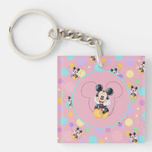 Mickey Mouse prickig röd Baby Shower