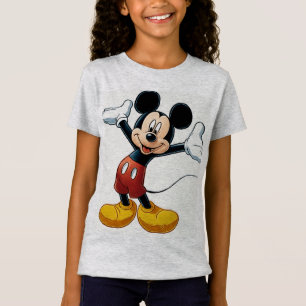 Mickey Mouse Pumpa Karaktär – Halloween Tecknad Fi T Shirt