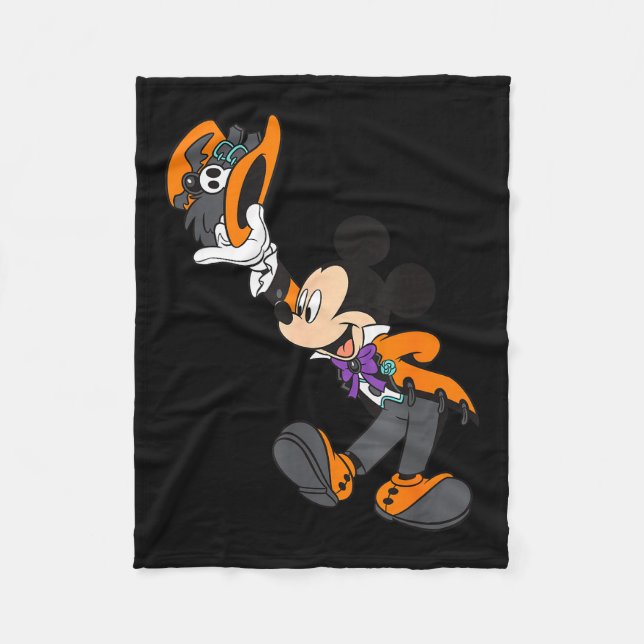 Mickey och vänner Halloween-kostym  Fleecefilt (Framsidan)