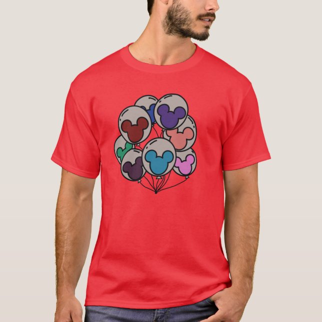 Mickey park balloons girl t shirt (Framsida)