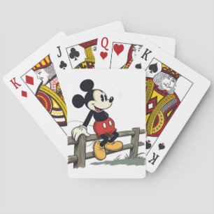 Mickeys fredliga staket-sit casinokort