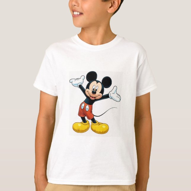 "Mickey's Pumpkin Tee" T Shirt (Framsida)