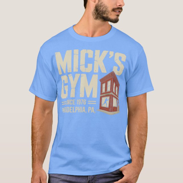 Mick's Gym T Shirt (Framsida)