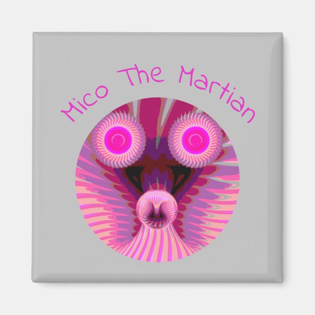 Mico the Martian Magnet (Framsidan)