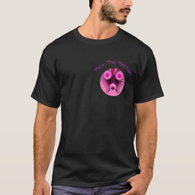 Mico the Martian T Shirt (Framsida)