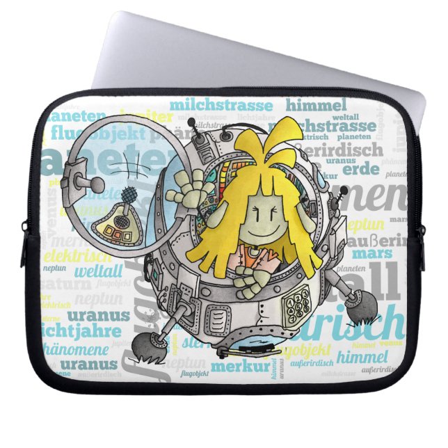 Micol - Ufo / Laptop Fodral (Framsidan)