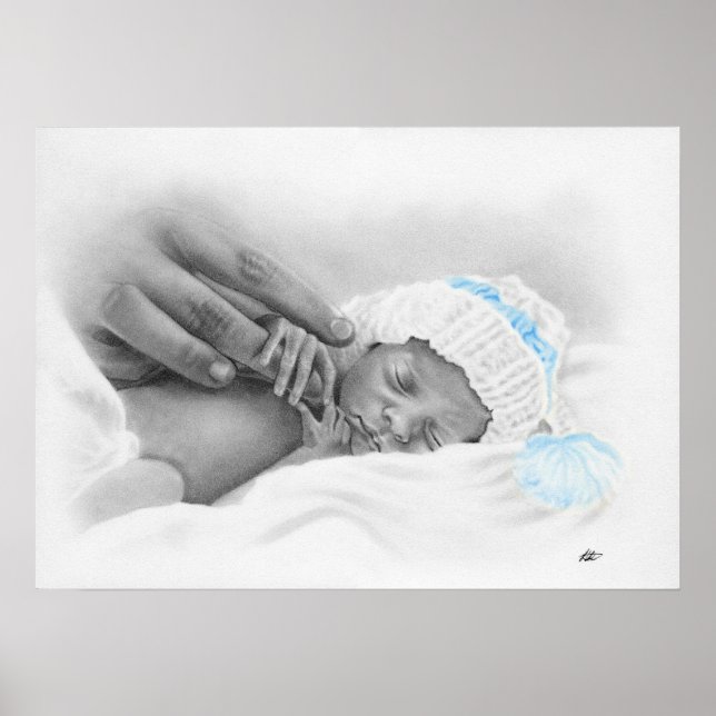 Micro baby sömnPoster Poster (Framsidan)