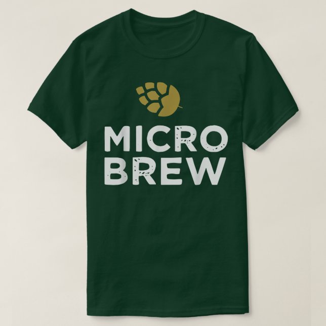 Micro Brew Älskare Beer Älskare Drinking Beer Funn T Shirt (Design framsida)