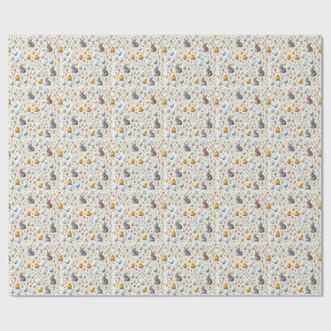 Micro Ditsy Påskpresentpapper Presentpapper (Platt)