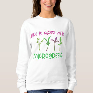 Micro Grönts Grower Toppen Mat Älskare Urban Garde T Shirt