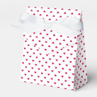 Micro Hearts Hallon - Vit Presentaskar