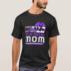 Micro Preemie Mamma Premogent Lila Ribbon Nicu B T Shirt