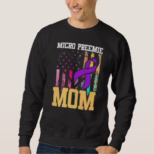 Micro Preemie NICU New mamma Inspires Prematur Bir Lång Ärmad Tröja