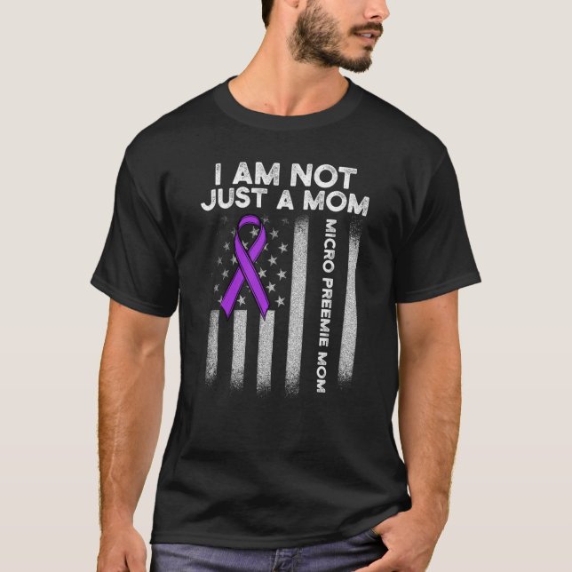 Micro Preemie Nicu New Mamma Tänka Prematura Birth T Shirt (Framsida)