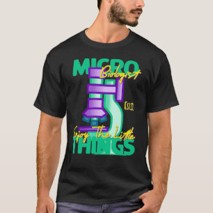 MICROBIOLOGIST ANSLUTER SIG TILL LITEN SAK 5 T SHIRT