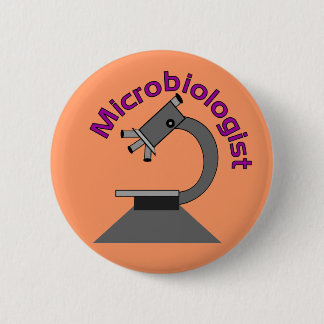 MicrobiologistT-tröja och gåvor Knapp