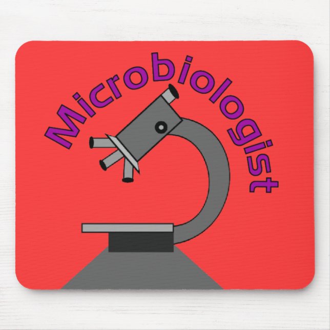 MicrobiologistT-tröja och gåvor Musmatta (Framsidan)