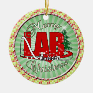 MICROBIOLOGY CHRISTMAS MEDICAL LABORATORY TECH JULGRANSPRYDNAD KERAMIK