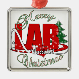 MICROBIOLOGY CHRISTMAS MEDICAL LABORATORY TECH JULGRANSPRYDNAD METALL