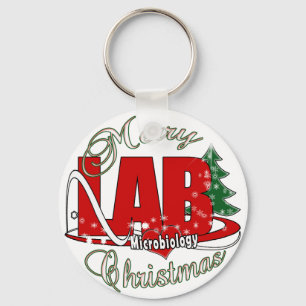 MICROBIOLOGY CHRISTMAS MEDICAL LABORATORY TECH NYCKELRING