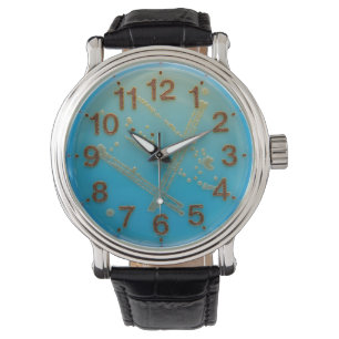 Microbiology Wrist Watch for Biology Älskare Armbandsur
