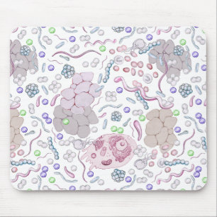 Microbiologymönster Musmatta