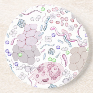 Microbiologymönster Underlägg Sandsten