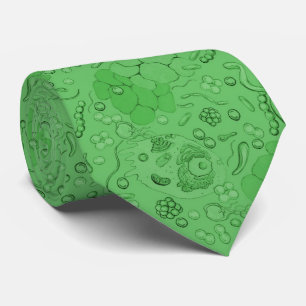 Microbiologytie i grönt slips