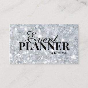 Microblading Eyebrow Permanent Makeup Glitter Grå Visitkort