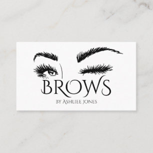 Microblading, Ögonbryn, Tatuering, Permanent Makeu Visitkort