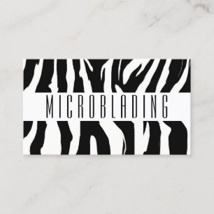 Microblading, Ögonbryn, Tatuering, Permanent Makeu Visitkort