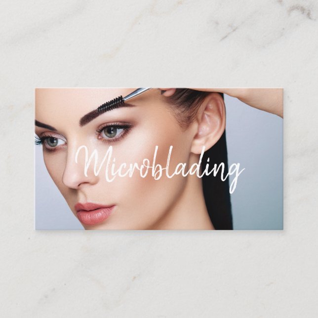 Microblading & Permanent Makeup Visitkort (Framsida)