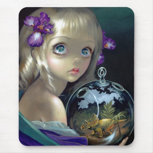 "Microcosm: Triceratops" Mousepad Musmatta (Framsidan)