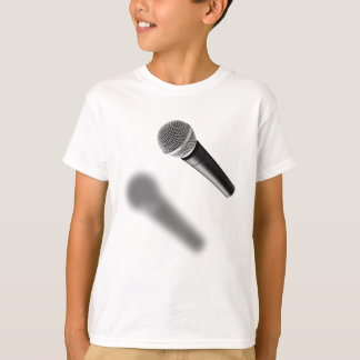 microfono tee shirt
