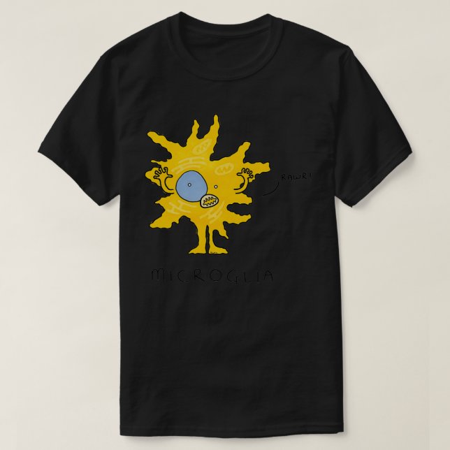 Microglia T Shirt (Design framsida)
