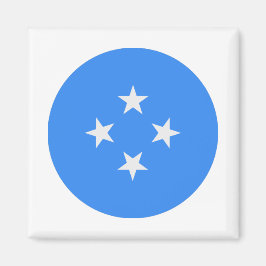 Micronesia Flagga Magnet