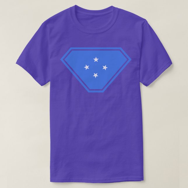 Micronesia SuperEmdriven T Shirt (Design framsida)