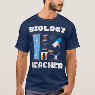 Microscope biolog Science Lab Biology Teacher B T Shirt