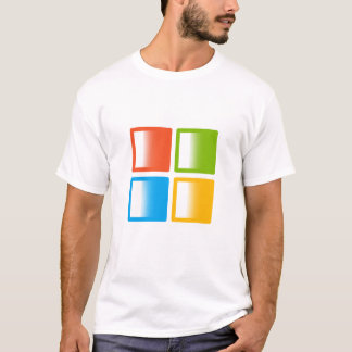 Microsoft Art Logotyp T Shirt