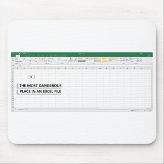 Microsoft Excel Work Mousepad Musmatta