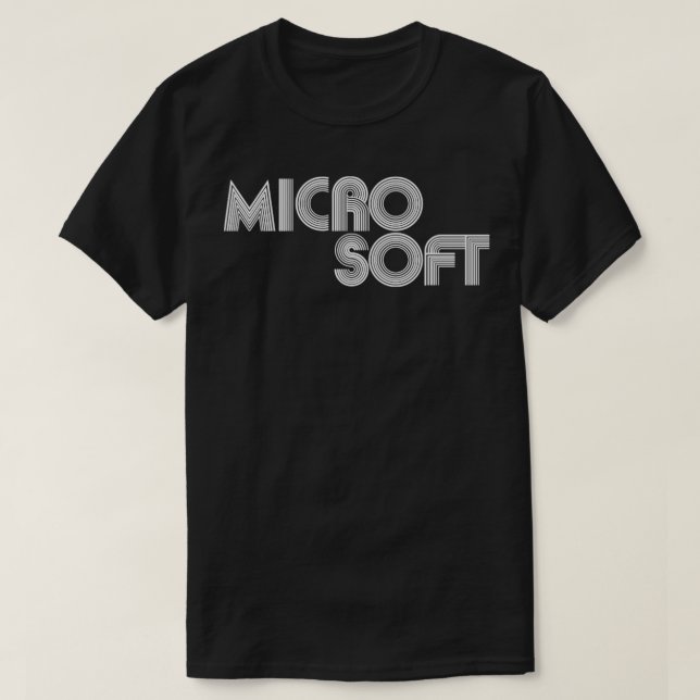 Microsoft T Shirt (Design framsida)